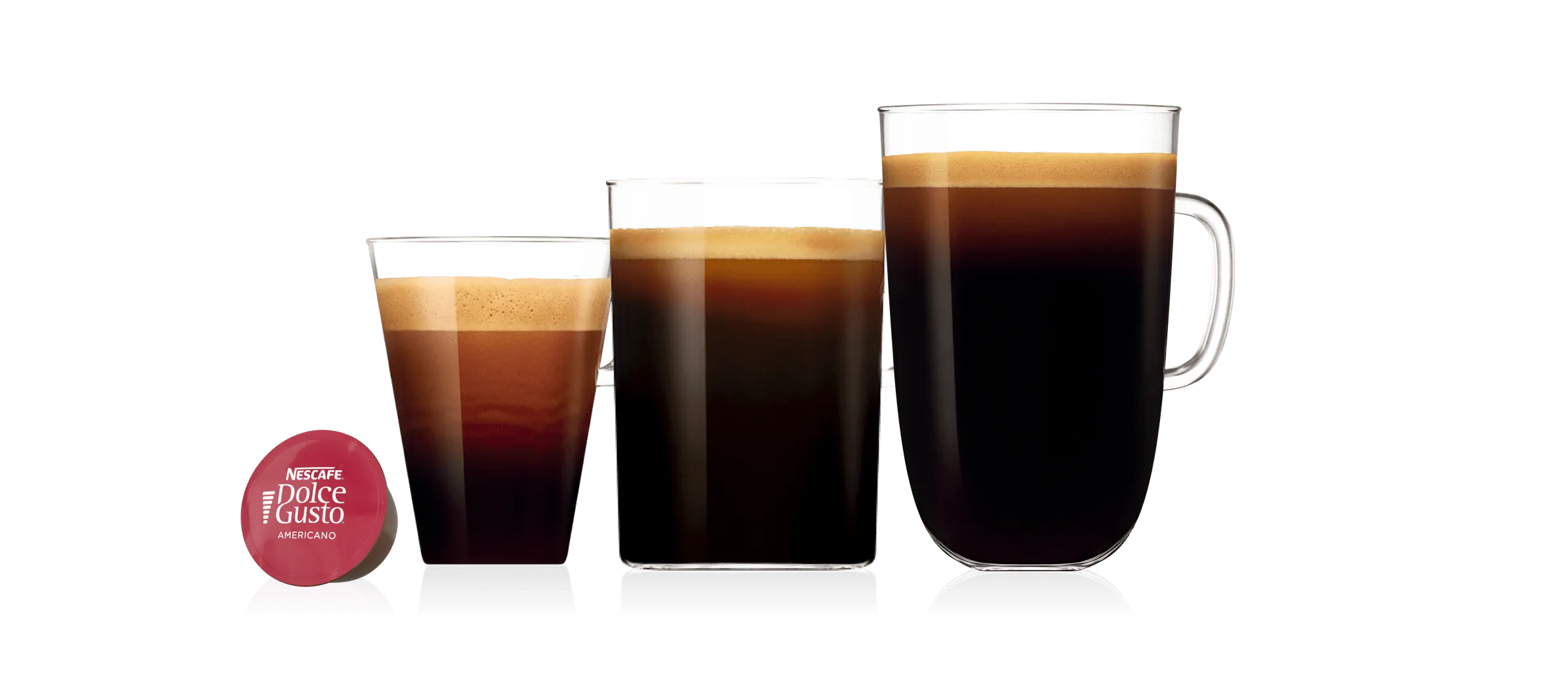 Cápsulas de Café Americano y Café Negro Grande | NESCAFÉ® Dolce Gusto® header image